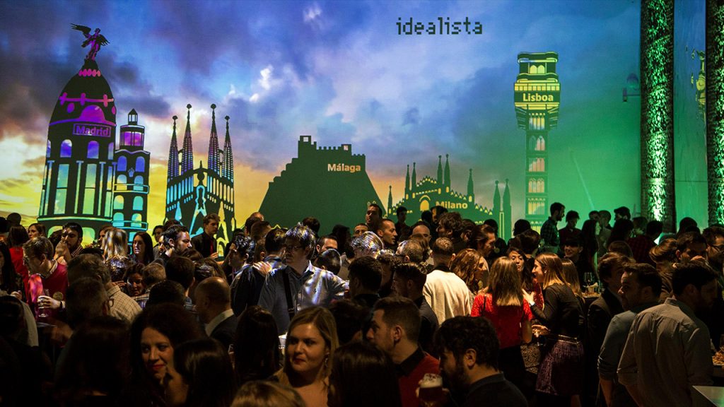 Visuales Nidra Idealista Madrid Video Mapping Real Fabrica de Tapices