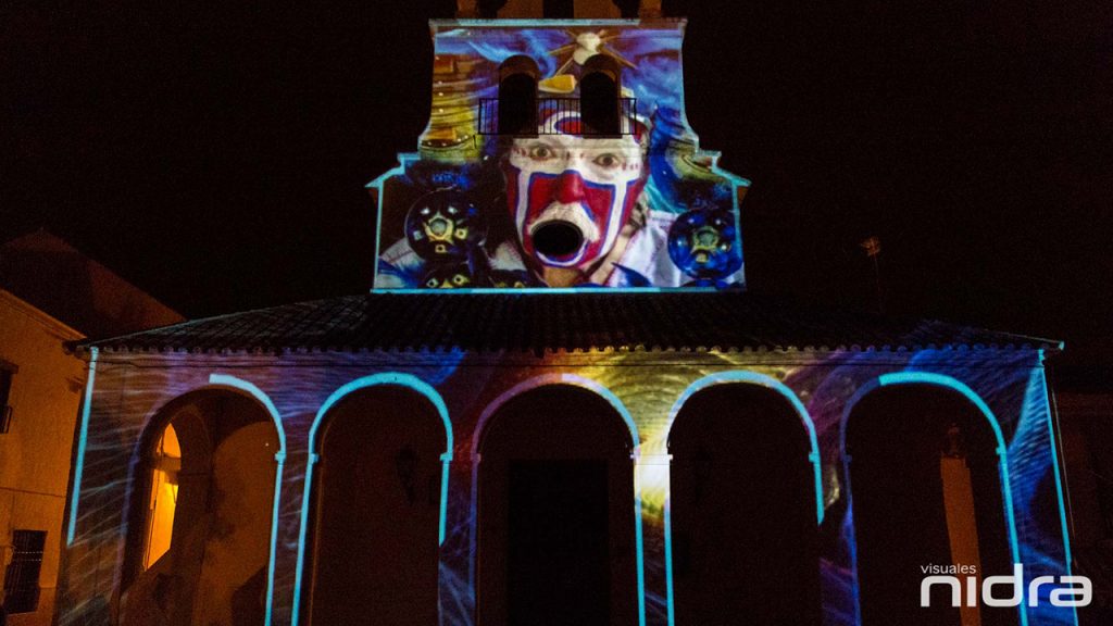 Visuales Nidra Videomapping Fachada, Córdoba ArtSur Festival
